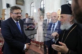 Румъния - Браила - църква „Възнесение Господне“ - молебен