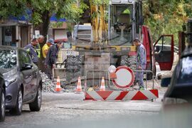 Бургас - кръстовище - ремонт