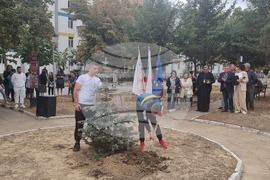 Гулянци - нова алея - откриване