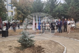 Гулянци - нова алея - откриване