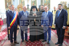 Румъния - Браила - църква „Възнесение Господне“ - молебен