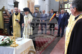 Румъния - Браила - църква „Възнесение Господне“ - молебен