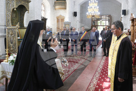 Румъния - Браила - църква „Възнесение Господне“ - молебен