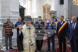 Румъния - Браила - църква „Възнесение Господне“ - молебен