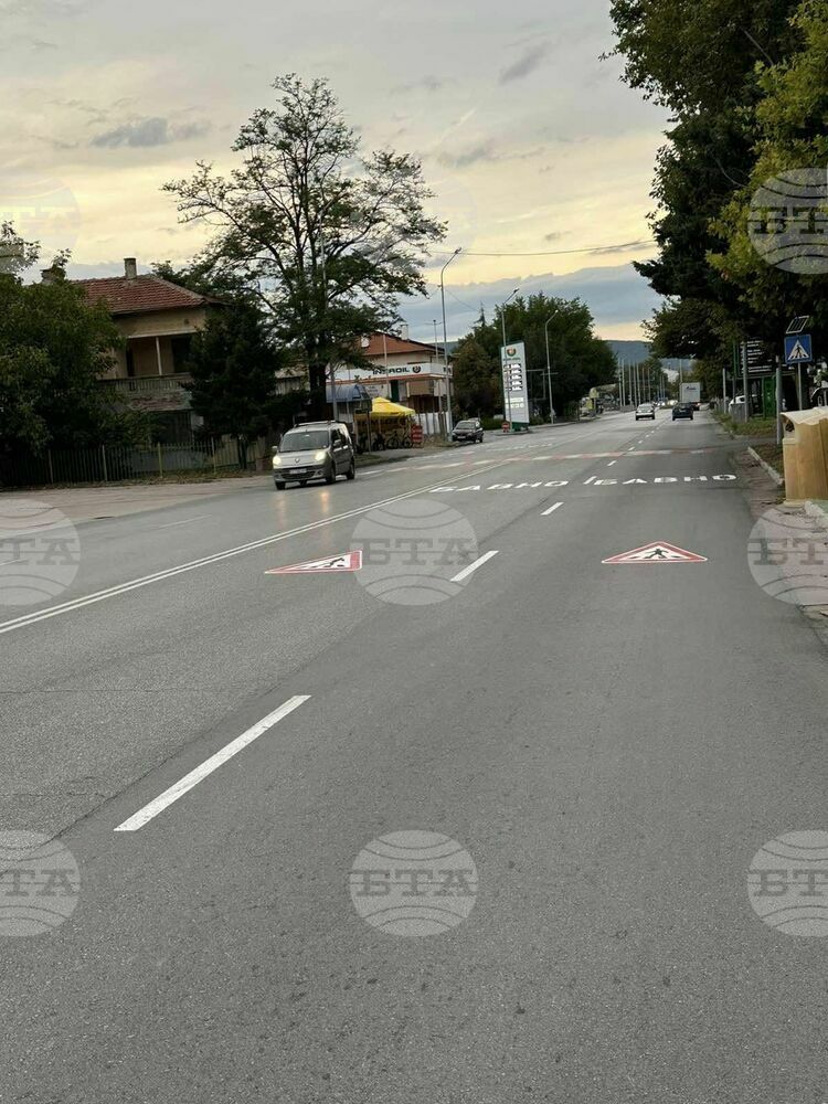 Община Стара Загора: Със сигнализираща маркировка и допълнително осветяване обезопасиха пешеходна пътека в кв. „Кольо Ганчев“