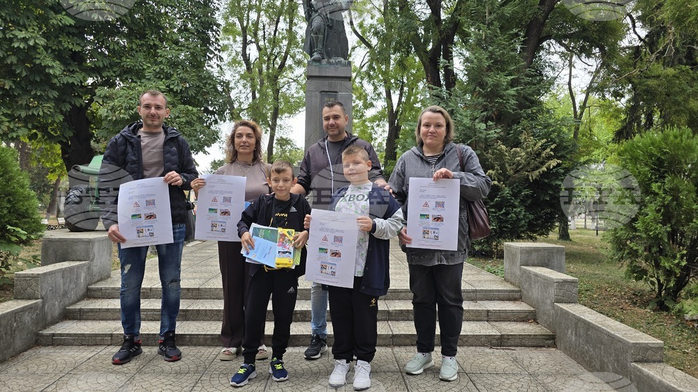 Послание за повече бдителност към участниците в движението отправиха ученици от Кубрат