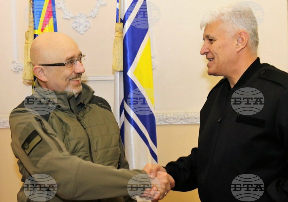 Defence Minister Stoyanov Visits Ukraine