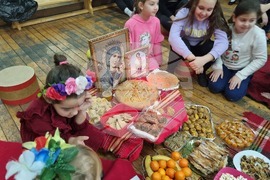 Търговище - Бъдни вечер - възстановка 