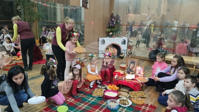 Търговище - Бъдни вечер - възстановка