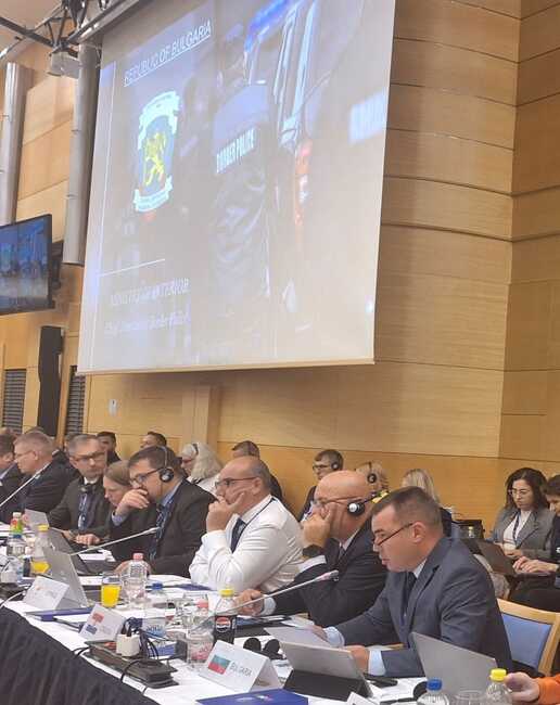 Директорът на ГД „Гранична полиция“ главен комисар Антон Златанов участва в 101 заседание на Управителния съвет на Фронтекс