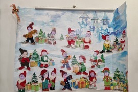 Изложба „Мили дядо Коледа, донеси ми…“