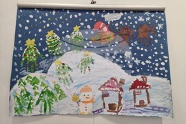 Изложба „Мили дядо Коледа, донеси ми…“