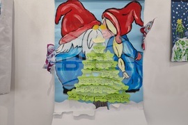 Изложба „Мили дядо Коледа, донеси ми…“