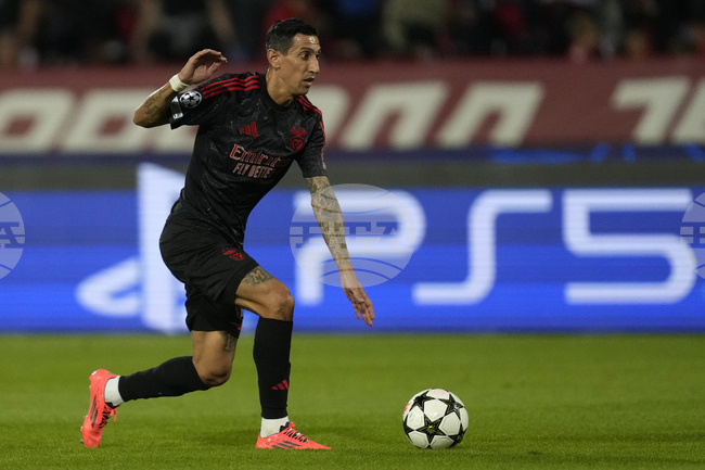 Бившият аржентински национал Анхел Ди Мария учи за треньор 