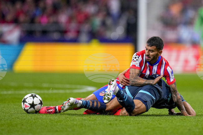 Нападателят на Атлетико Анхел Кореа беше наказан за пет мача за обиди срещу съдия