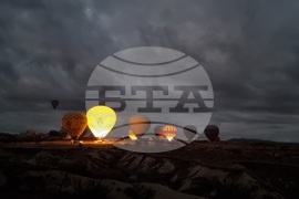 Турция - Кападокия - полет с балон