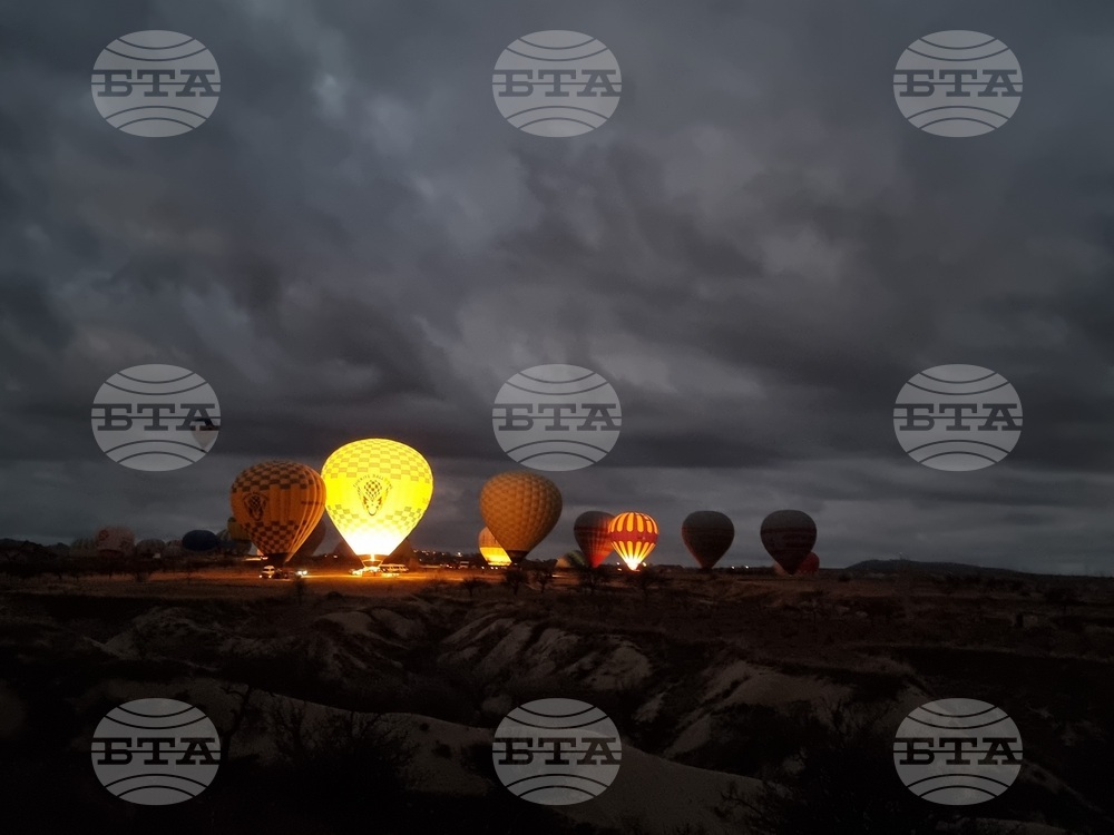 Турция - Кападокия - полет с балон