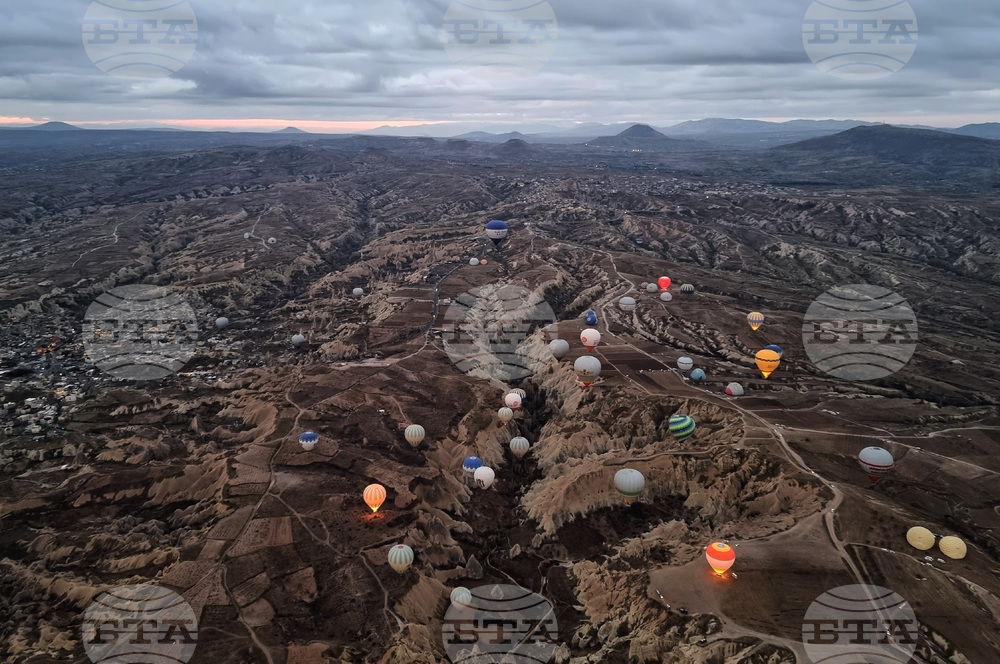 Турция - Кападокия - полет с балон