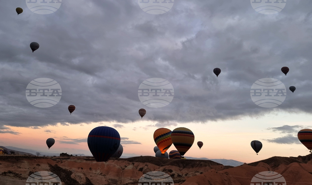 Турция - Кападокия - полет с балон