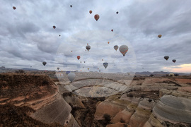 Турция - Кападокия - полет с балон
