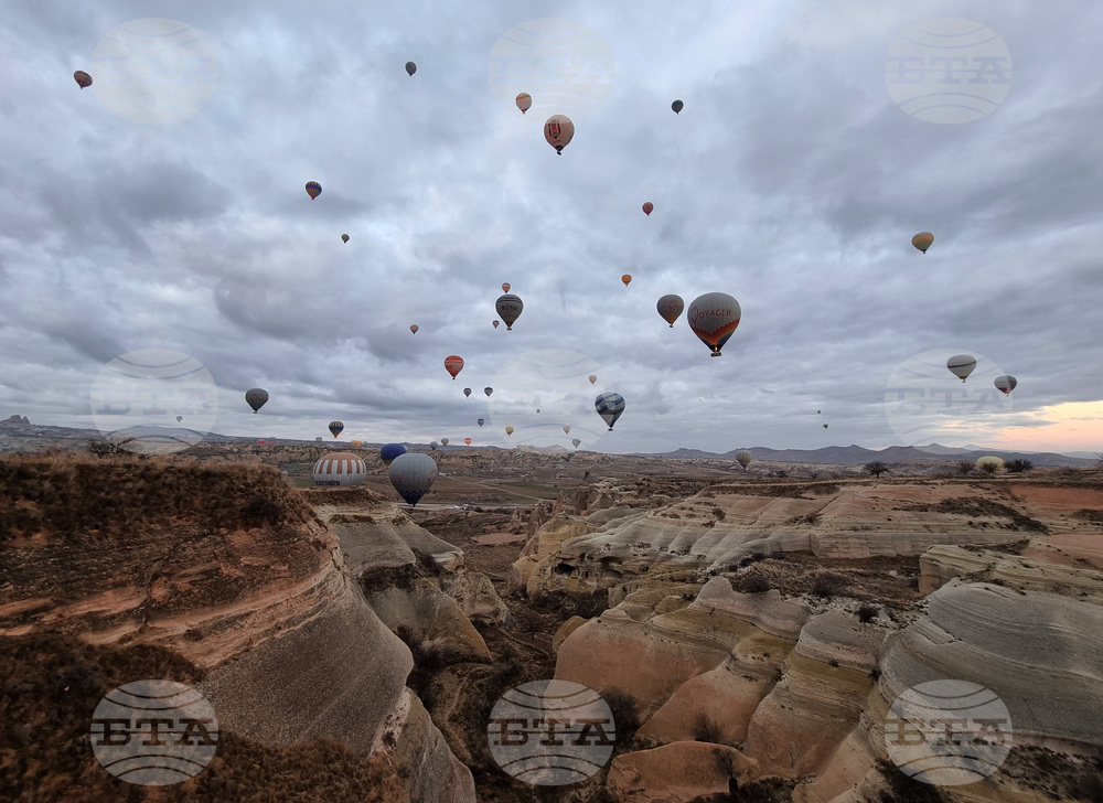 Турция - Кападокия - полет с балон