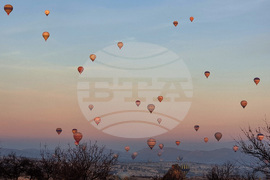 Турция - Кападокия - полет с балон