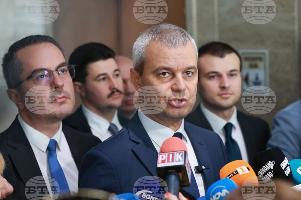 Народно събрание - ПГ "Възраждане" - брифинг