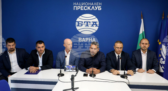 Национален пресклуб на БТА-Варна - пресконференция партия „Възраждане“