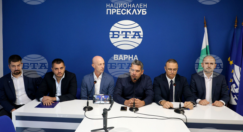 Национален пресклуб на БТА-Варна - пресконференция партия „Възраждане“