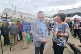 Плевен - фермерски пазар - откриване