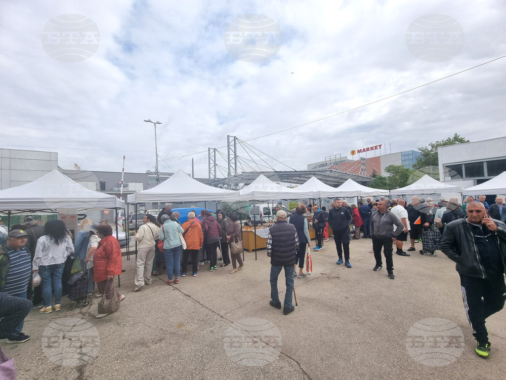 Плевен - фермерски пазар - откриване
