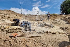 Петрич - Хераклея Синтика - мраморна статуя