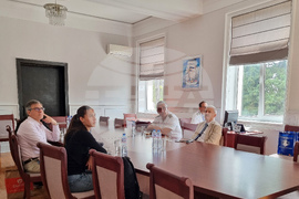 Варна - ВВМУ - почетен консул на България в Уругвай Игор Светогорски - посещение