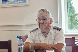 Варна - ВВМУ - почетен консул на България в Уругвай Игор Светогорски - посещение