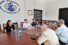 Варна - ВВМУ - почетен консул на България в Уругвай Игор Светогорски - посещение