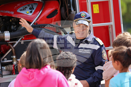 Благоевград - пожарна безопасност - демонстрация