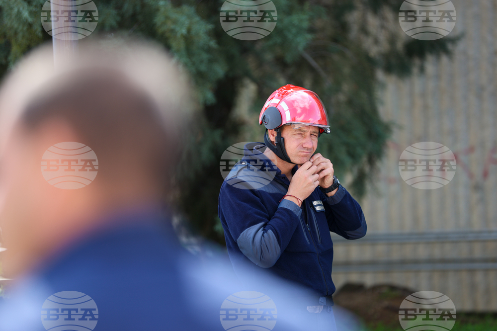 Благоевград - пожарна безопасност - демонстрация