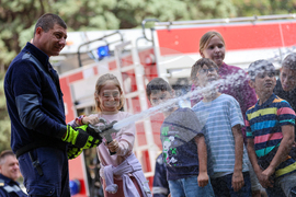 Благоевград - пожарна безопасност - демонстрация