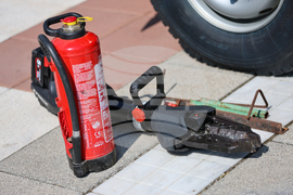 Благоевград - пожарна безопасност - демонстрация