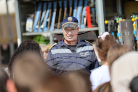 Благоевград - пожарна безопасност - демонстрация