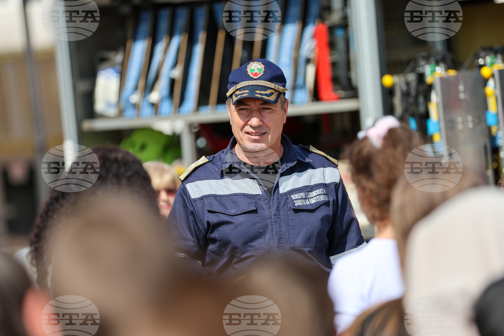 Благоевград - пожарна безопасност - демонстрация