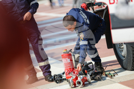 Благоевград - пожарна безопасност - демонстрация