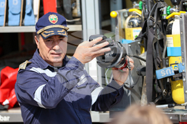 Благоевград - пожарна безопасност - демонстрация