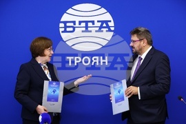 Национален пресклуб на БТА-Троян - откриване - медийно партньорство - договор