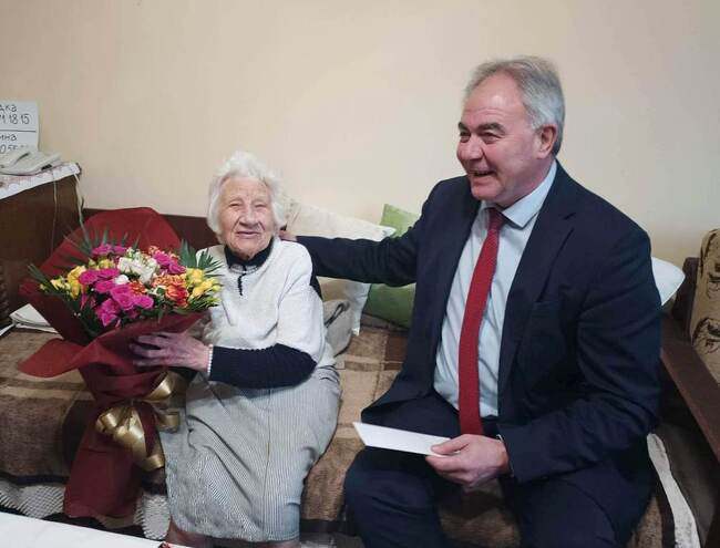 Община Плевен: Плевенчанката Маргарита Гешева празнува своя 100-годишен юбилей на Игнажден