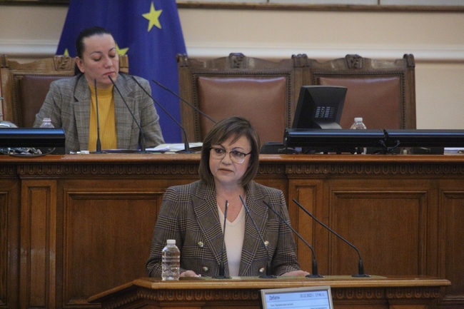 Корнелия Нинова: Организираната кампания, че сме изнасяли оръжия за Украйна, се оказа лъжа