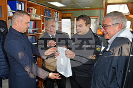 Варна - кораб "Св. Св. Кирил и Методий" - флаг на Варна