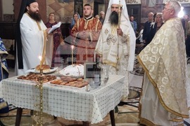 Видин - панихида - Видински митрополит Дометиан