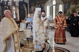 Видин - панихида - Видински митрополит Дометиан