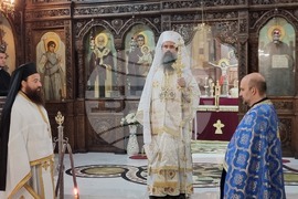 Видин - панихида - Видински митрополит Дометиан